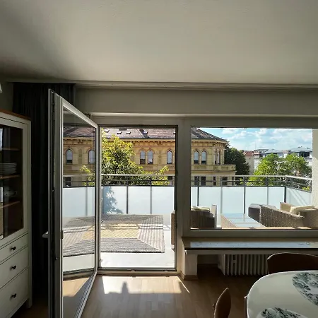 아파트 Residenz Am Roten Tor 아우크스부르크